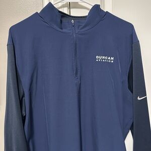 Duncan Aviation Nike golf quarter zip